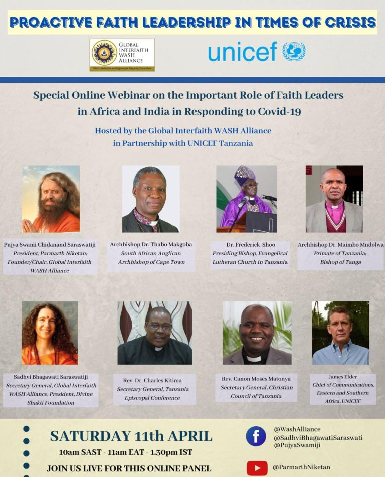 Proactive Faith Leadership in Times of Crisis in Africa and India in Responding to Covid-19 Webinar